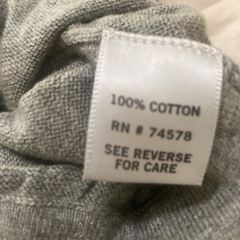 Cache Heather Gray 100% Cotton Cold Shoulder Top - Picture 6 of 6